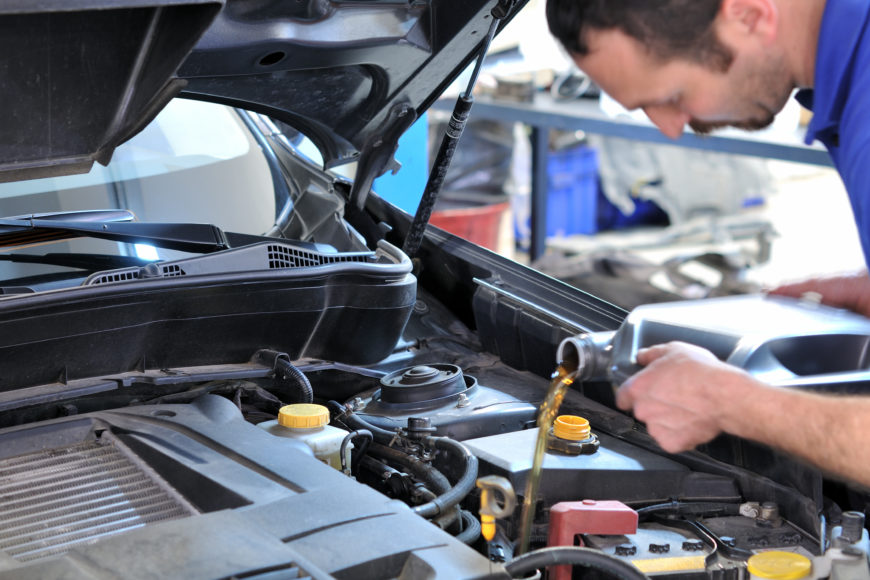 Oil Change, Fluid Replacement & Seasonal Maintenance