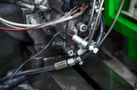 fuel pump and connected fuel lines during an automotive fuel system repair